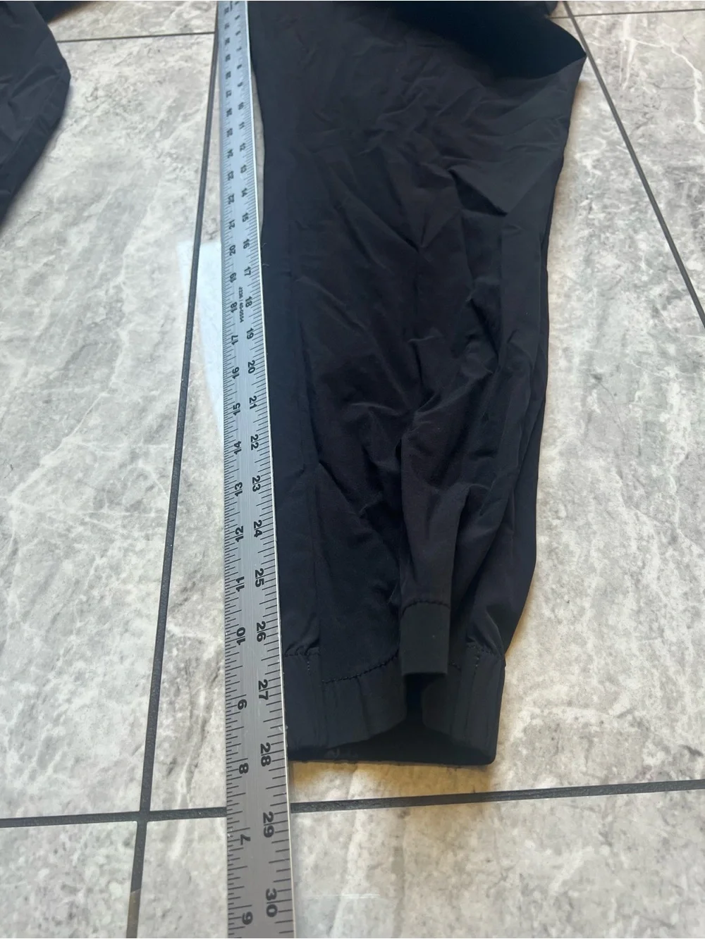 BYLT Basics Men Ace Jogger Performance Pants Black Athleisure Golf Lightweight38